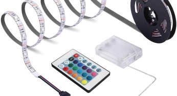 Cách đấu nối led dây với Pin