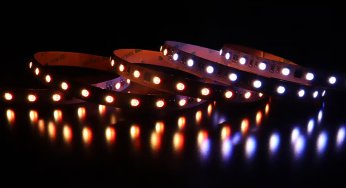LED dây RGB với RGBW với RGBIC với RGBWW với RGBCCT