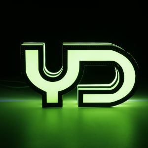 chữ nối phát sáng in 3D