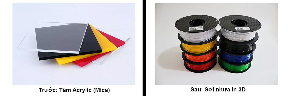 sợi nhựa in 3D MMLA